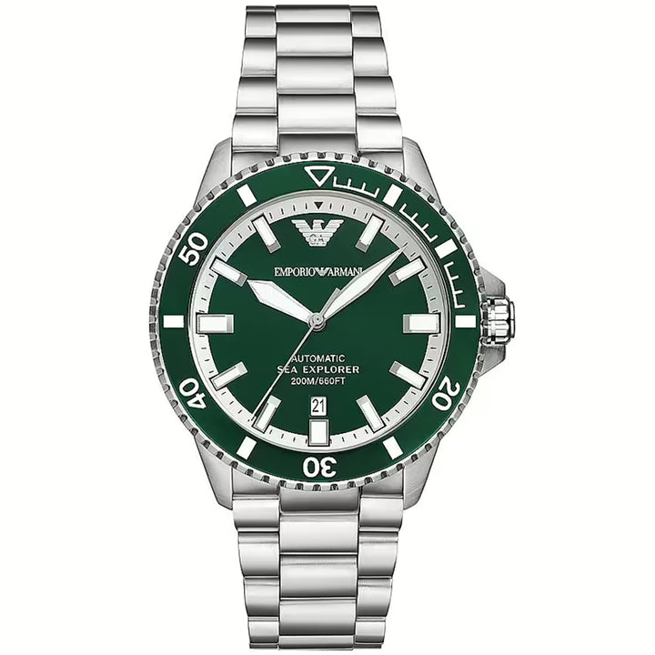 Automatic Sea Explorer in Green and Silver