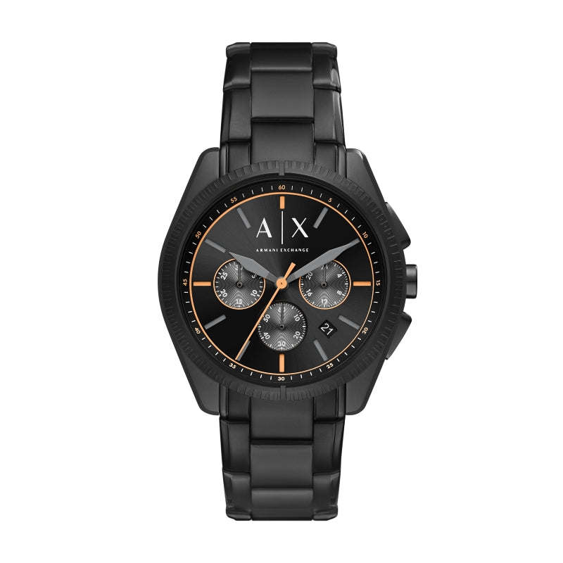 Armani Exchange Black Chronograph Watch