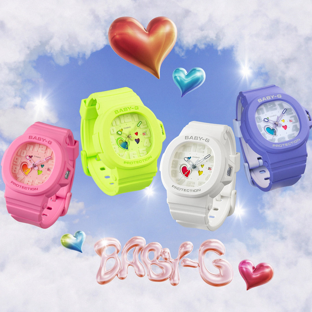 BABY-G Light Green Resin Multifunction Watch
