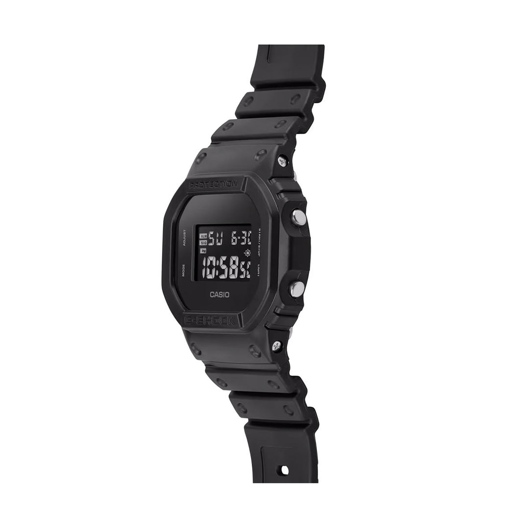 Endurance Black Resin Sport Watch with Multifunction Dial