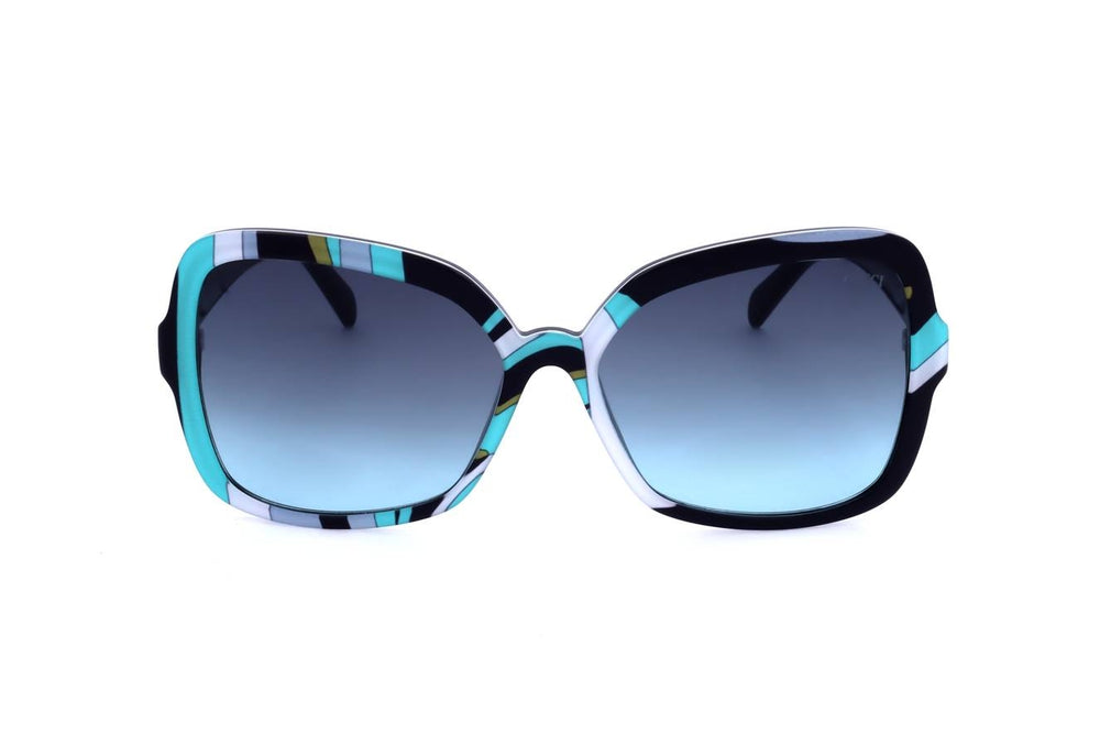 Oversized Square Acetate Sunglasses in Multicolor Hues