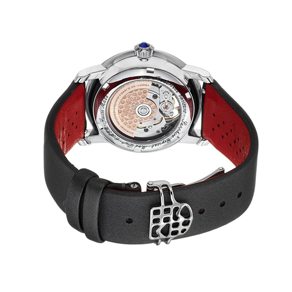 Frederique Constant Silver & Black Mechanical Watch