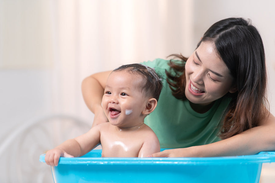 Badtijd voor baby’s: milde formules en hoe u ze gebruikt