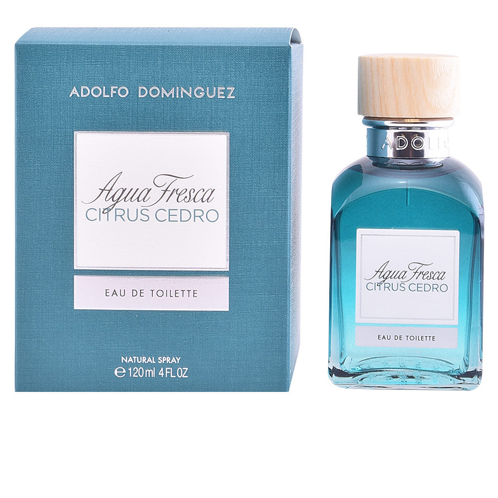 Clear glass 120 ml bottle of Citrus Cedro Eau de Toilette for Man, citrus-aromatic
