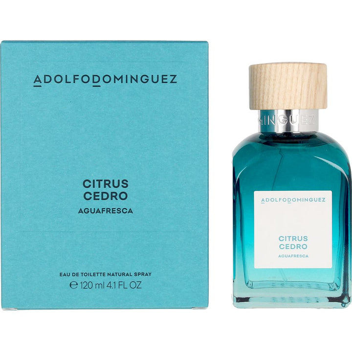 Clear glass 120 ml bottle of Citrus Cedro Eau de Toilette for Man, citrus-aromatic