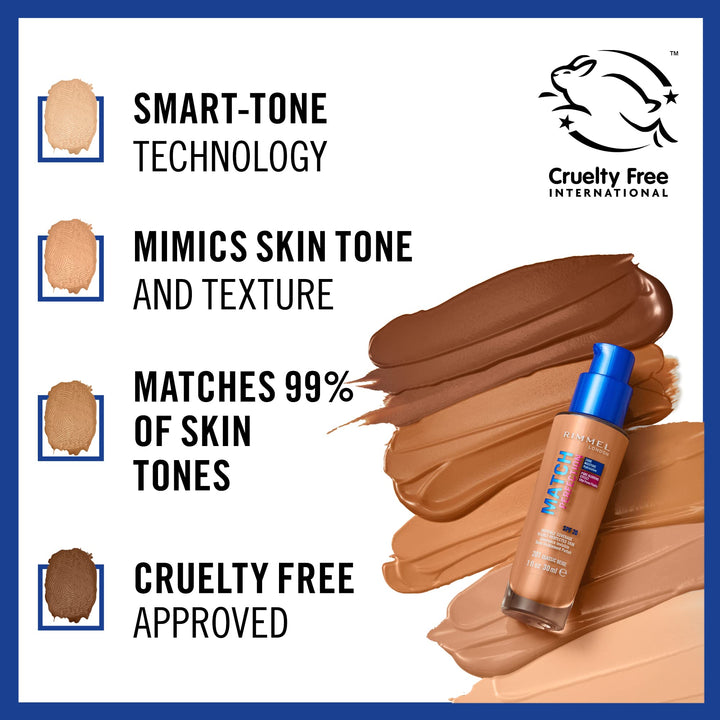 30 ml dispenser bottle of lightweight liquid foundation, classic beige shade