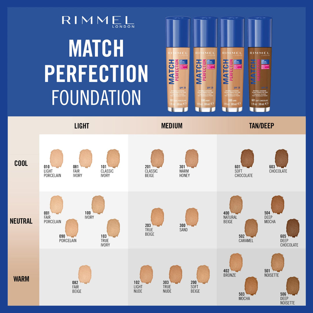 30 ml dispenser bottle of lightweight liquid foundation, classic beige shade