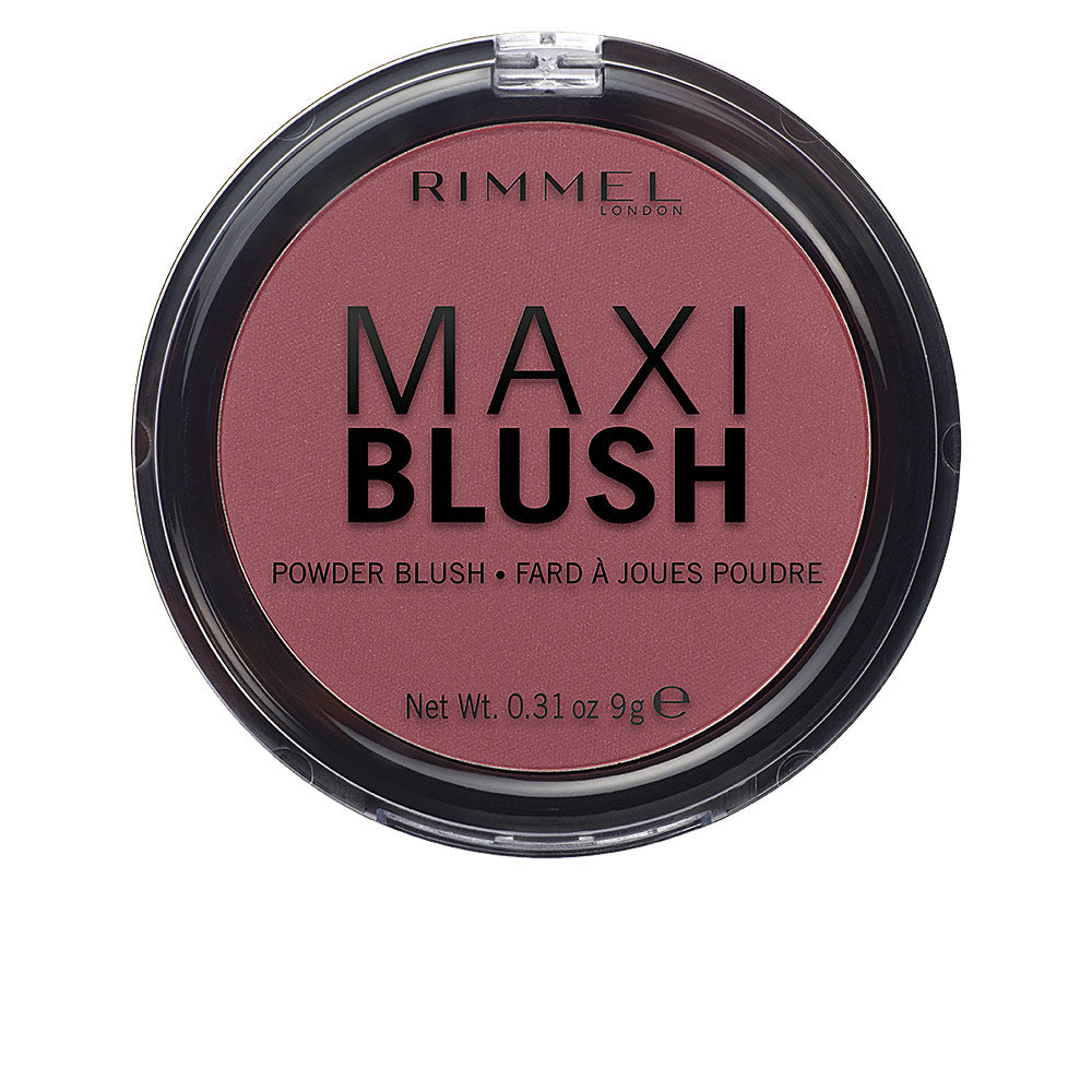 Round compact powder blush in pink shade, 9 g, labelled 005-rendez-vous, Unisex