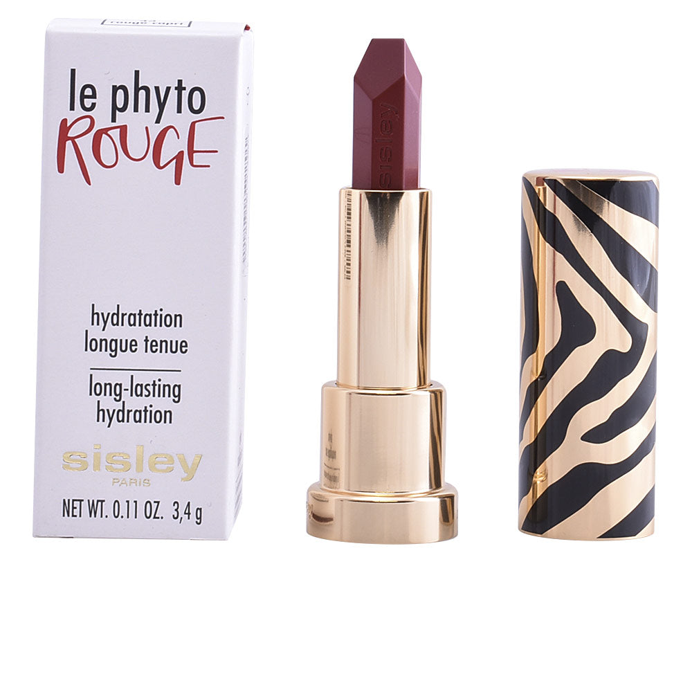 Hydrating gel lipstick in rouge shade, angled tip, magnetic zebra case, 3.4 g, Unisex