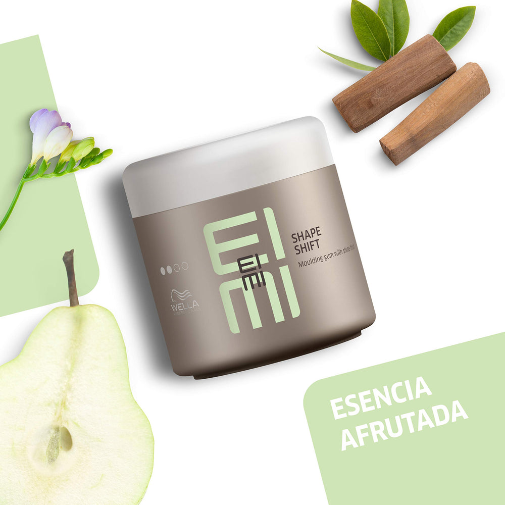 150 ml cream-gel styling paste in jar, light hold, luminous finish, Unisex