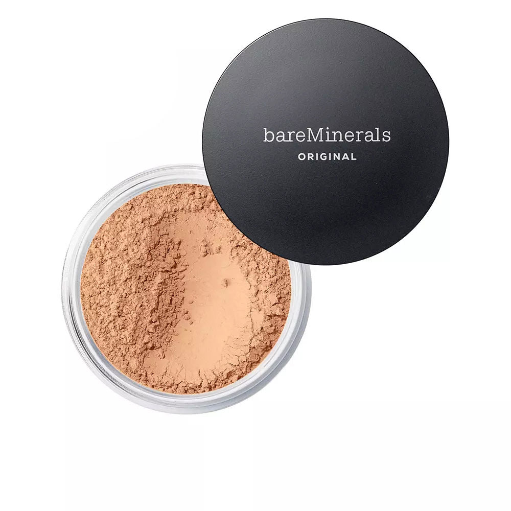 Loose mineral powder foundation jar with lid, soft-medium shade, 8 g, Unisex
