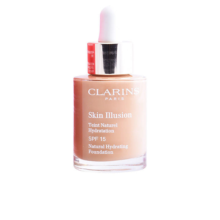 30 ml bottle of hydrating, serum-like liquid foundation in shade 114