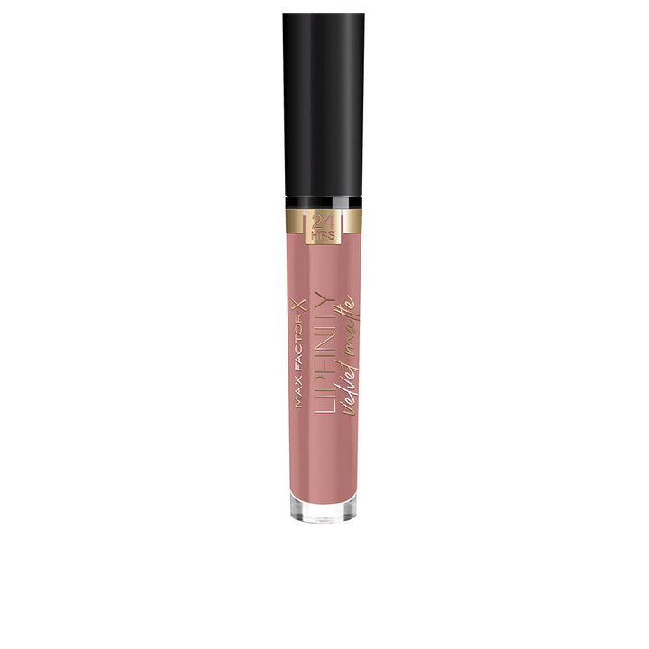 Slim tube of velvet matte lip colour, shade 015 Nude Silk, 3.5 ml