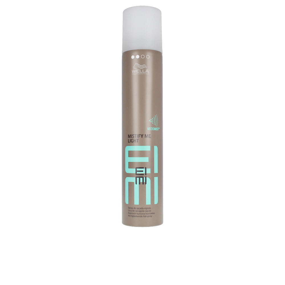 Matte aerosol can of micromist light-hold hair spray, 300 ml, Unisex