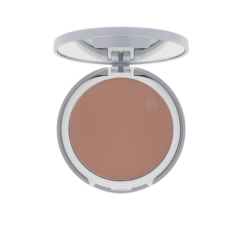 Compact pressed powder in bronze shade, 10 g, SPF50+ for Unisex use