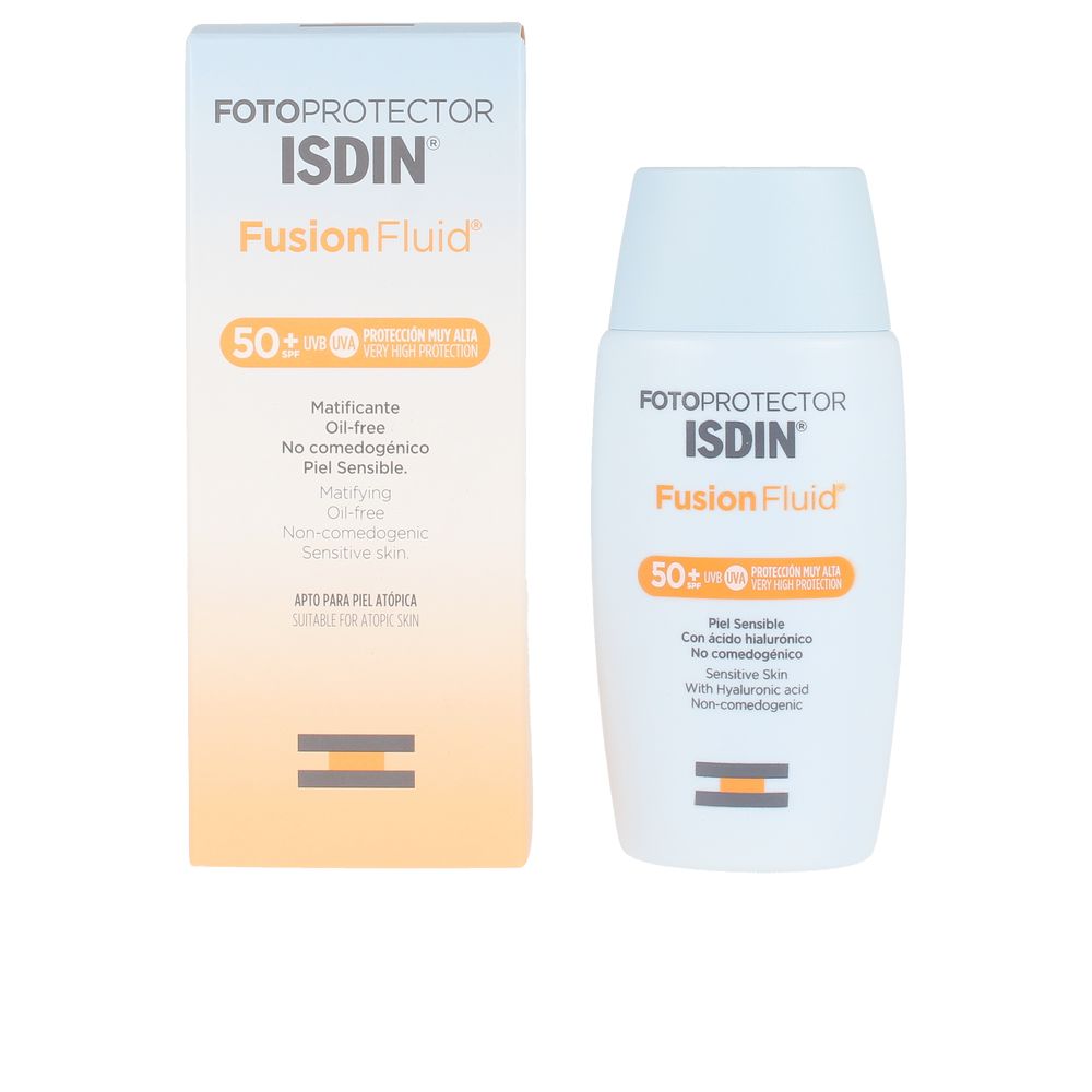 50 ml lightweight matte facial sunscreen bottle, SPF 50+, for Unisex sensitive skin