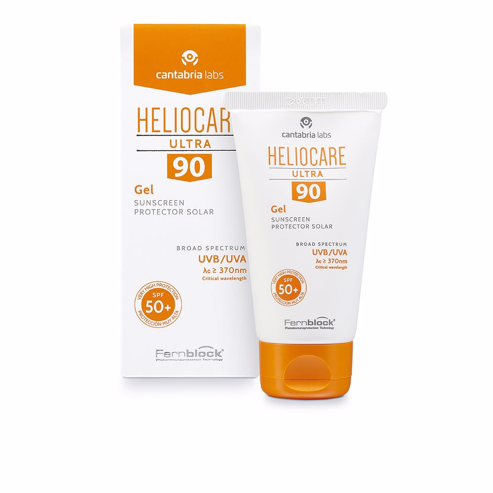 50 ml clear gel sunscreen tube, ultralight SPF50+ protection