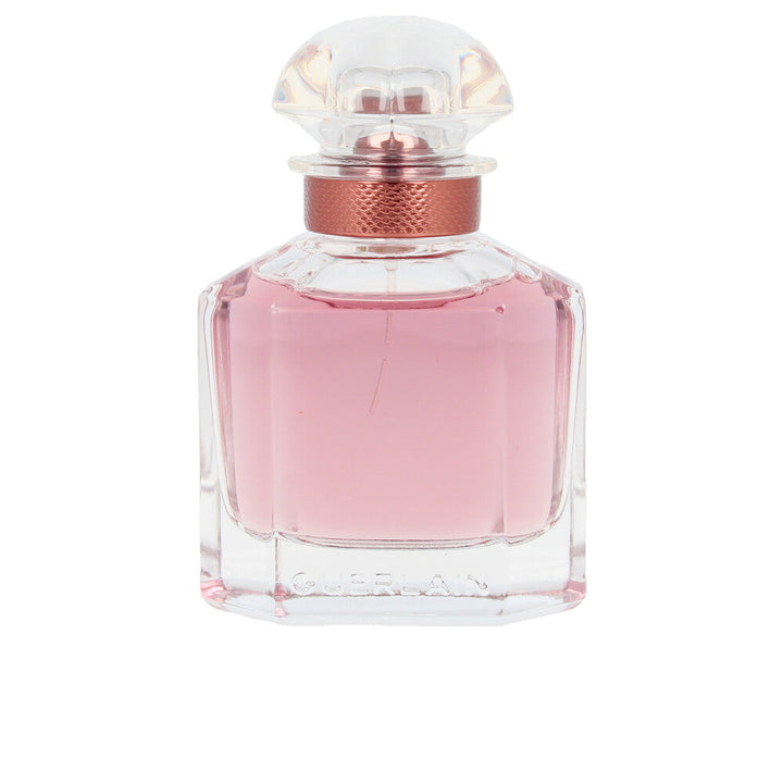 Quadrilobé crystal perfume bottle, gold details, 100 ml Eau de Parfum Intense