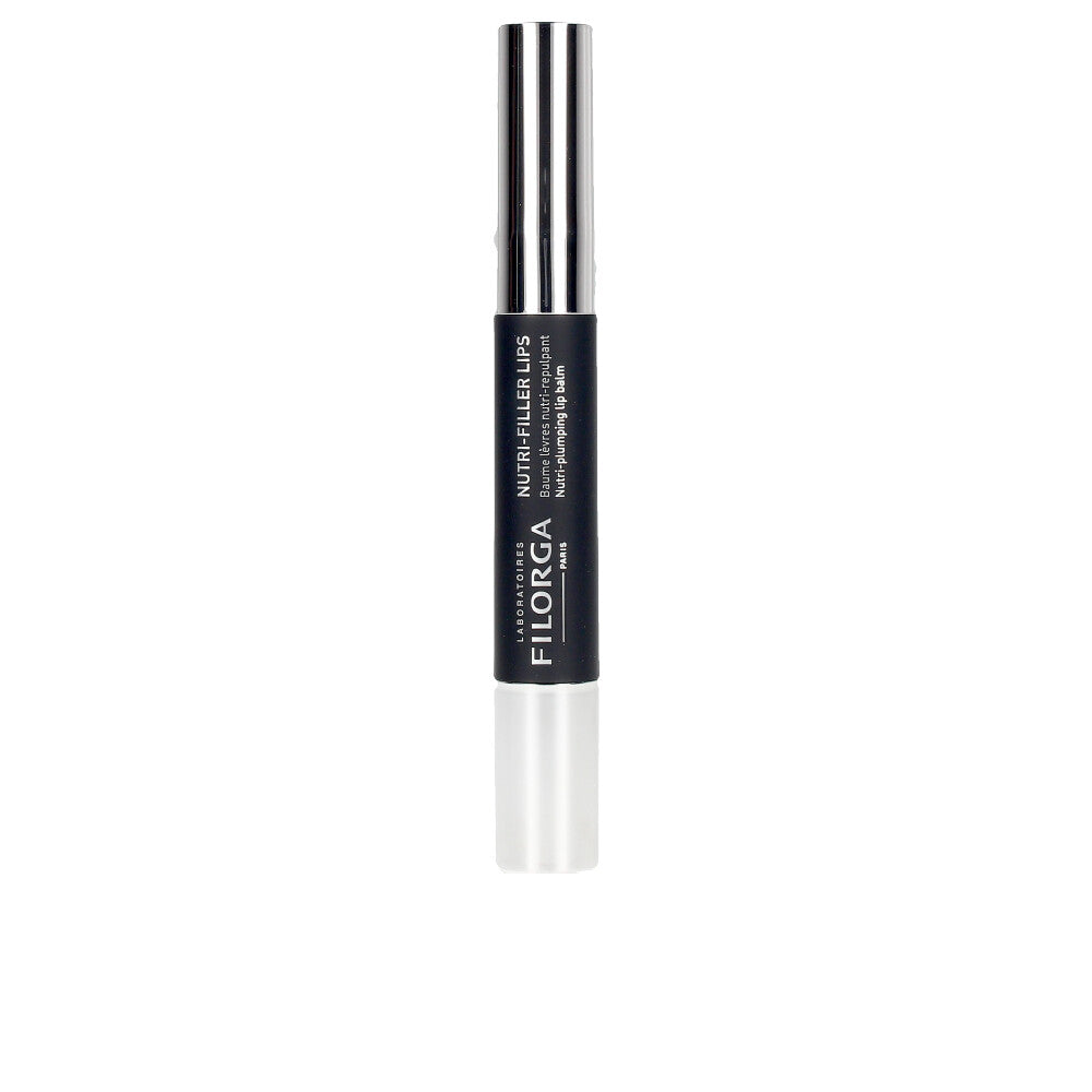 Small 4 g tube of nourishing shea and peptide lip balm, glossy finish