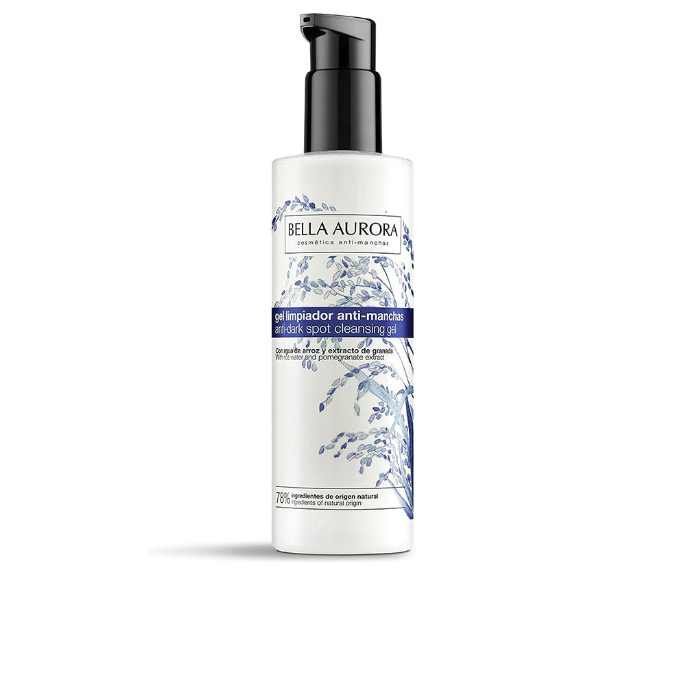 200 ml translucent gel-cream cleanser bottle, rice and pomegranate extracts, Unisex