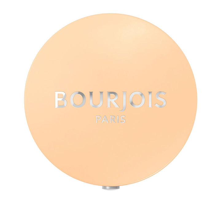 Round compact single-pan baked eyeshadow in eggshell shade, 1.2 g