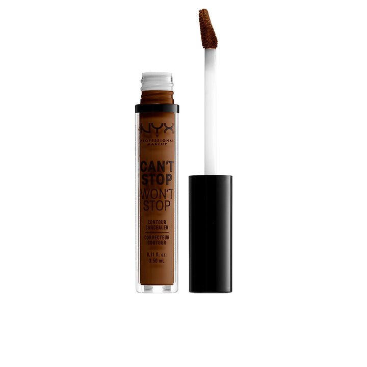 Walnut shade matte liquid contour concealer, 3.5 ml, doe‑foot applicator