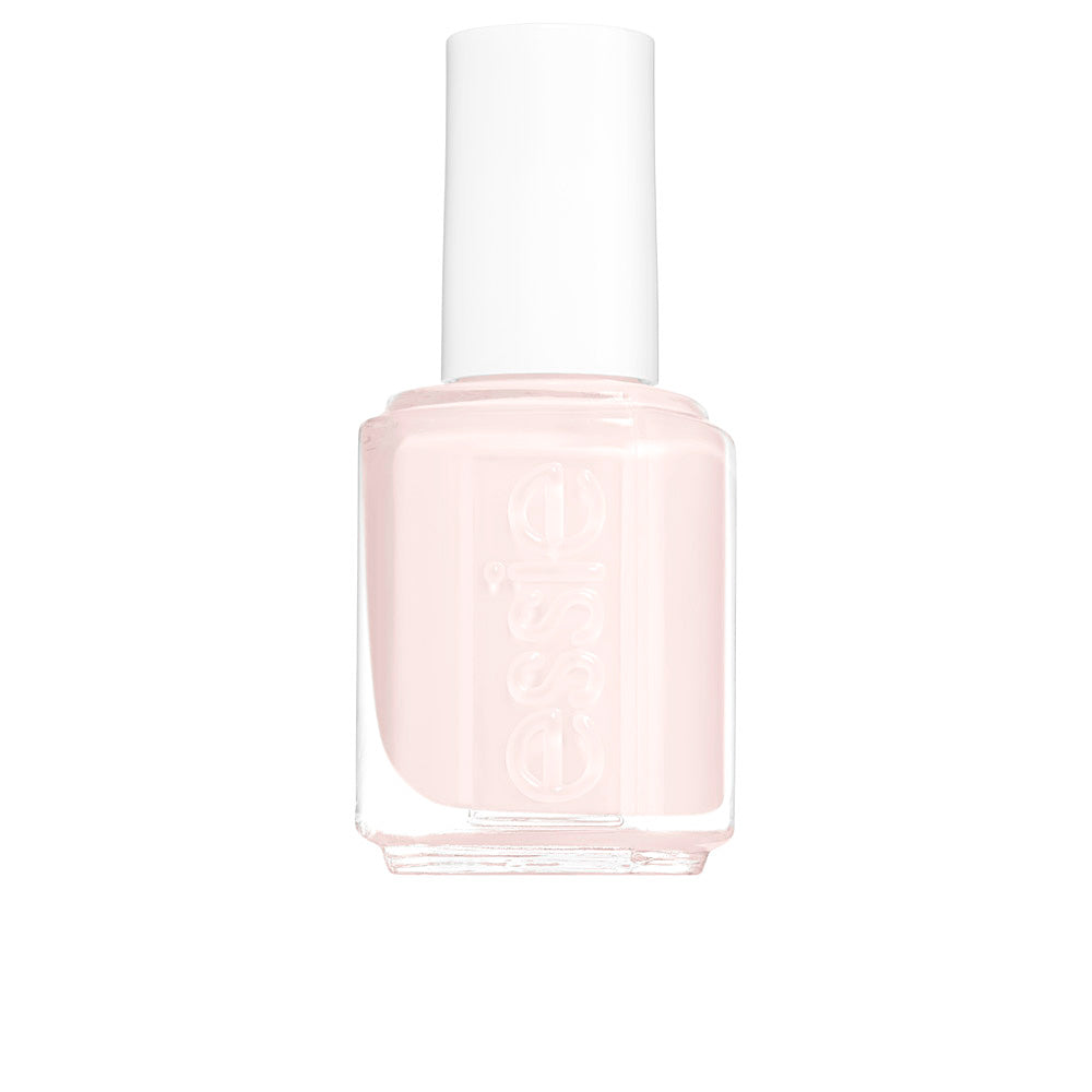 Bottle of cream white nail polish, flat precision brush, 13.5 ml