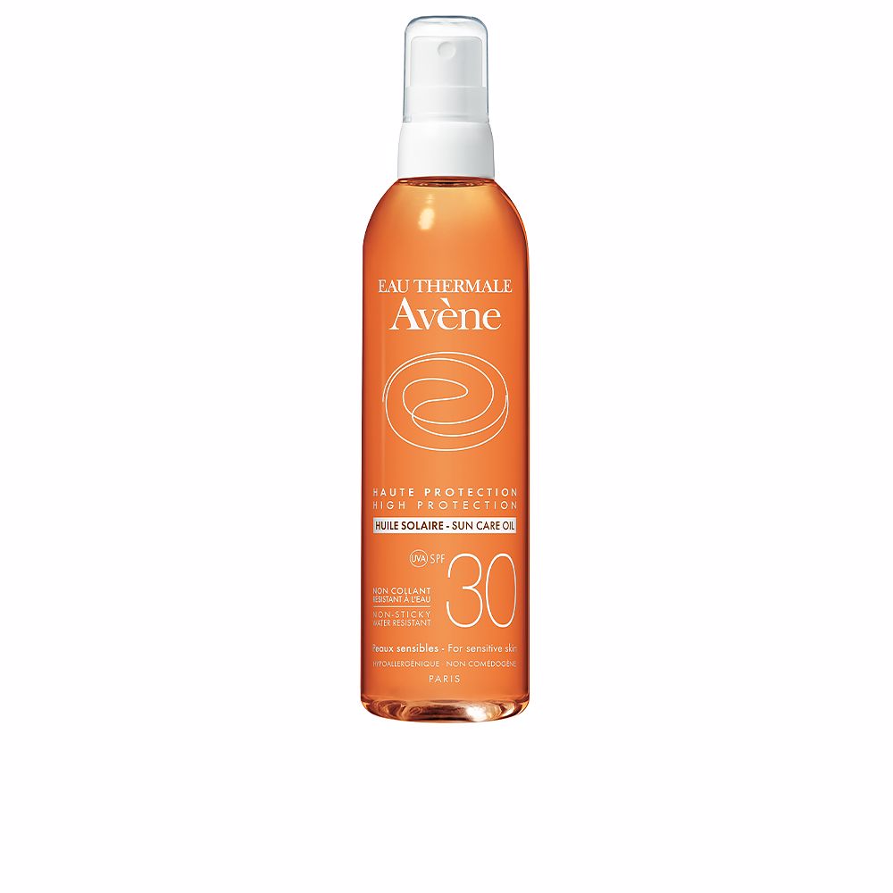 200 ml satin-finish sun oil spray bottle for Unisex sensitive skin, SPF 30