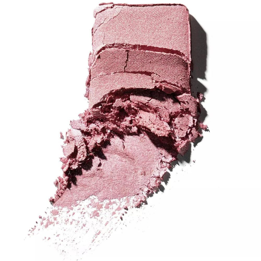 Pressed violet eyeshadow pan, silky pigmented powder, 2.4 g compact