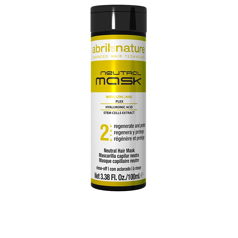 100 ml neutral regenerating hair mask in tube, cream texture, for colour-treated hair
