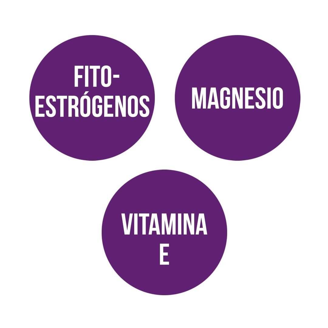 Box of 30 capsules — isoflavones, magnesium and vitamin E supplement, Unisex