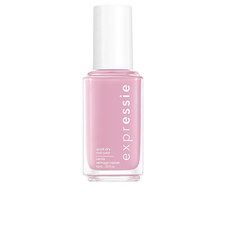 10 ml quick‑dry cream nail polish bottle with ambidextrous brush, vibrant red shade