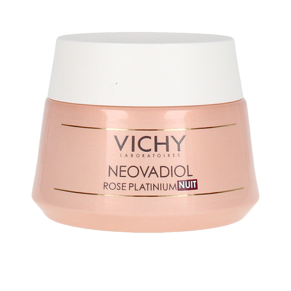 50 ml pink gel-cream night jar for mature Women, rose-platinum label