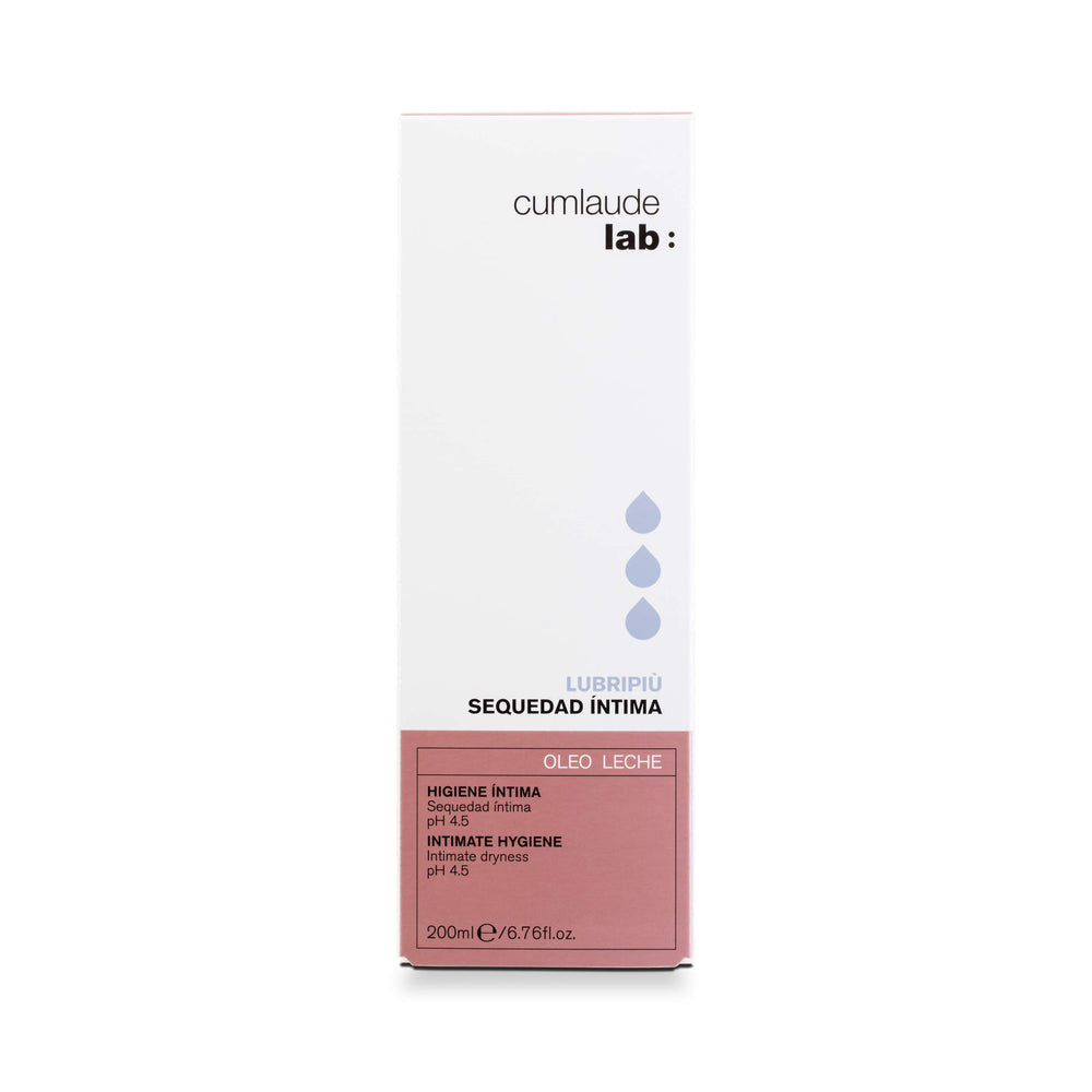 200 ml tube of hydrating oil‑milk intimate cleanser for Women, fragrance‑free