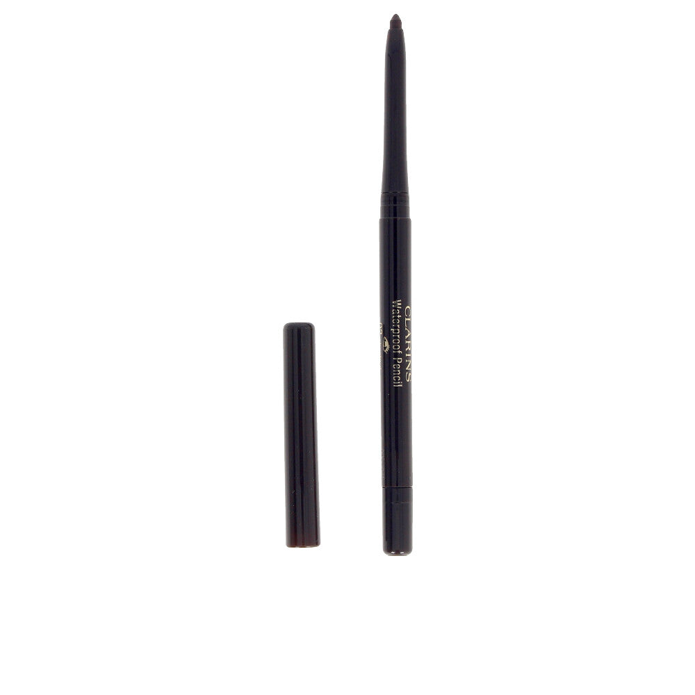 Retractable waterproof chestnut eyeliner pencil with built‑in sharpener, 0.3 g, Unisex
