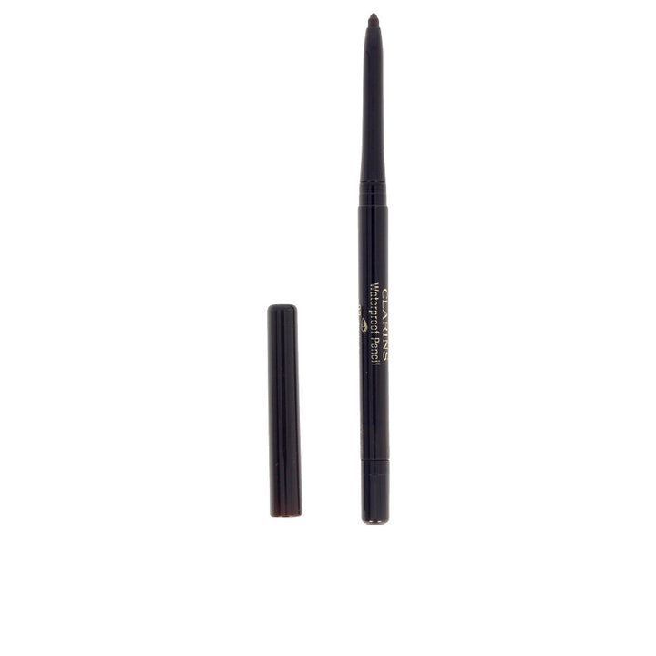 Retractable waterproof chestnut eyeliner pencil with built‑in sharpener, 0.3 g, Unisex