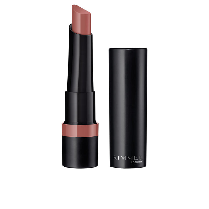 Matte deep red Unisex lipstick, tapered applicator, 2.3 g tube