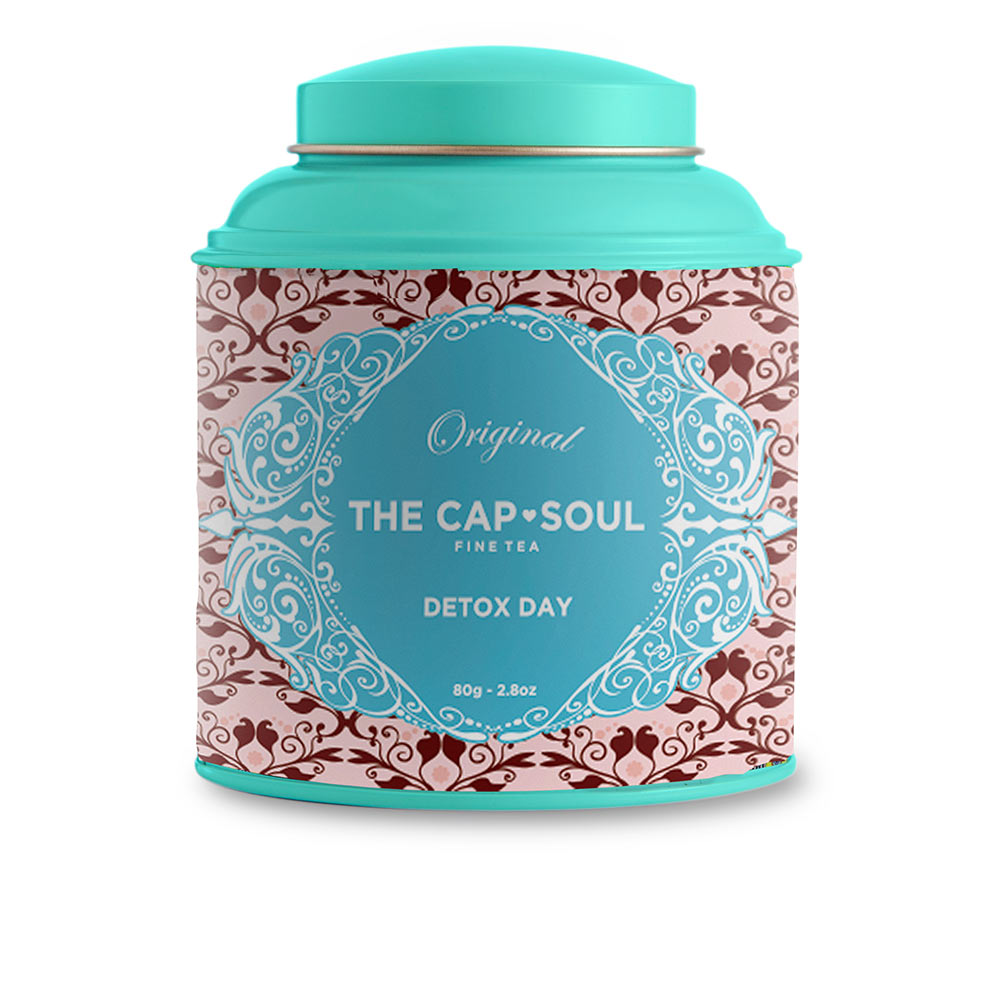 Jar of loose-leaf Evening Detox herbal tea, 80 g, Unisex infusion