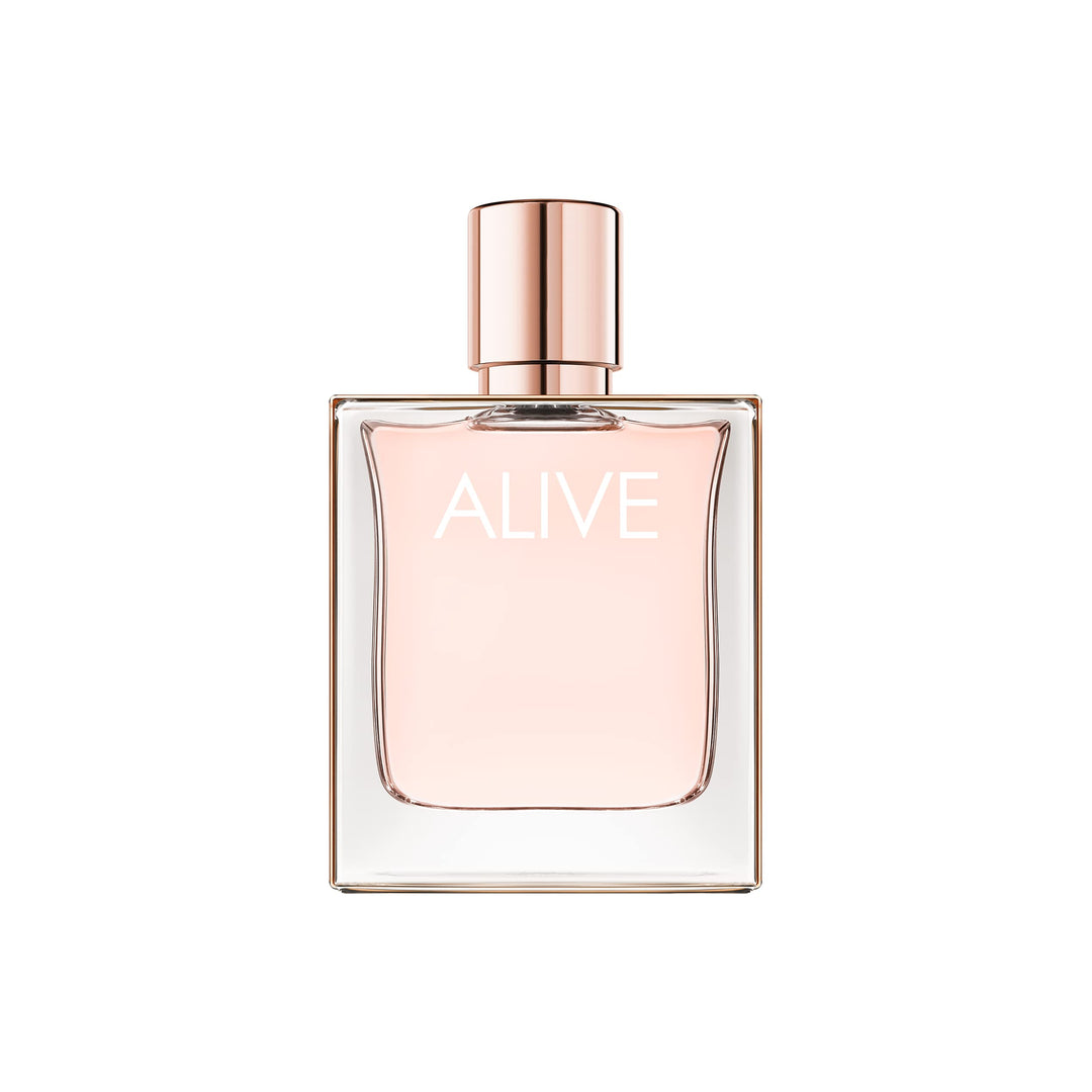 50 ml pink-hued floral-oriental eau de toilette in glass bottle with rose-gold detail