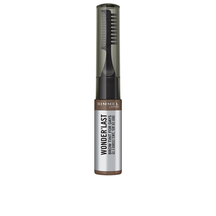 Compact tinted brow gel with tapered brush, 4.5 ml, neutral brown shade