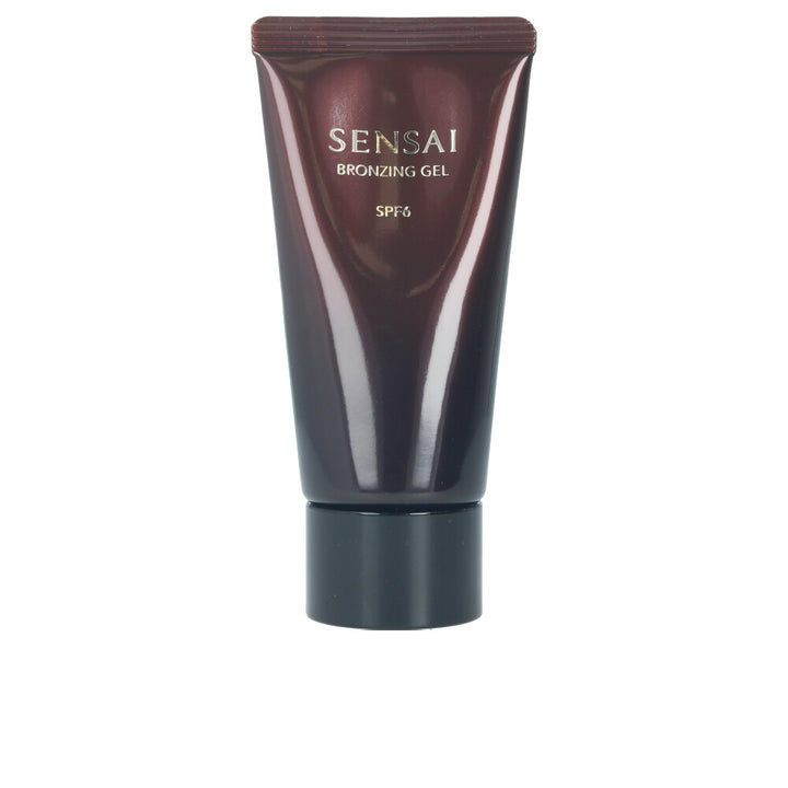 50 ml copper-bronze hydrating gel in clear tube, satin finish, unisex