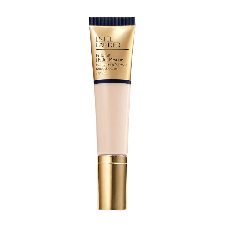 Bottle of hydrating SPF45 tinted foundation in shade 1N2 ecru