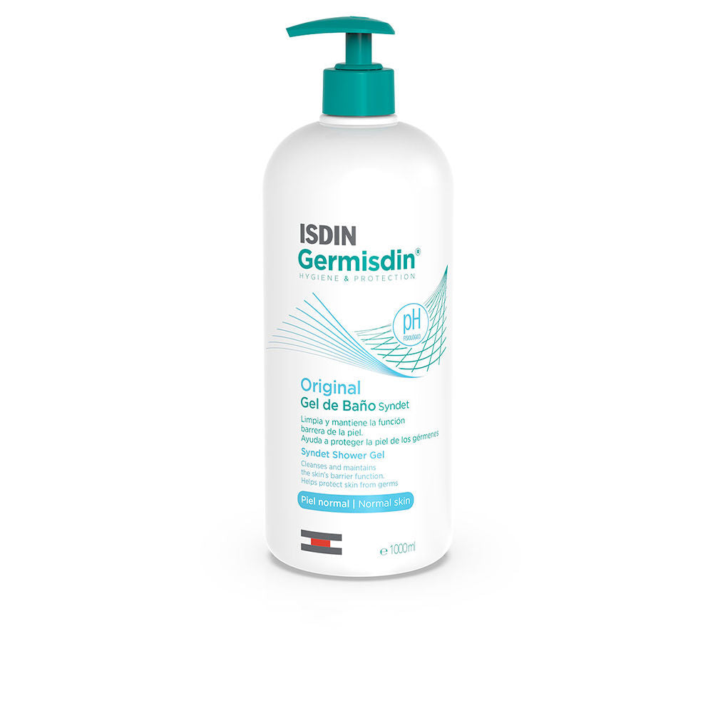 1,000 ml clear shower gel bottle — gentle, pH‑balanced formula for Unisex use