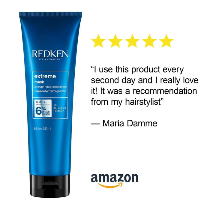 250 ml repair hair mask in jar, protein complex formula for damaged hair