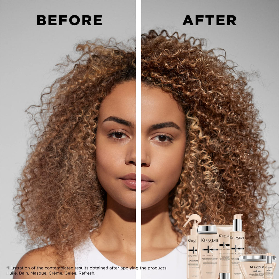 250 ml lightweight hydrating conditioner for curly and afro-textured hair
