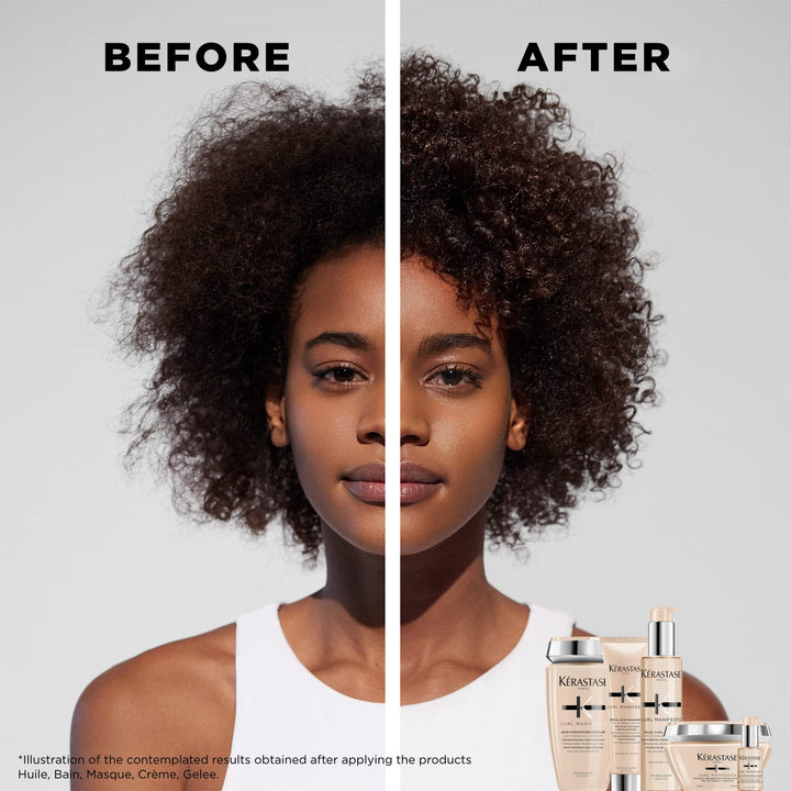 250 ml lightweight hydrating conditioner for curly and afro-textured hair