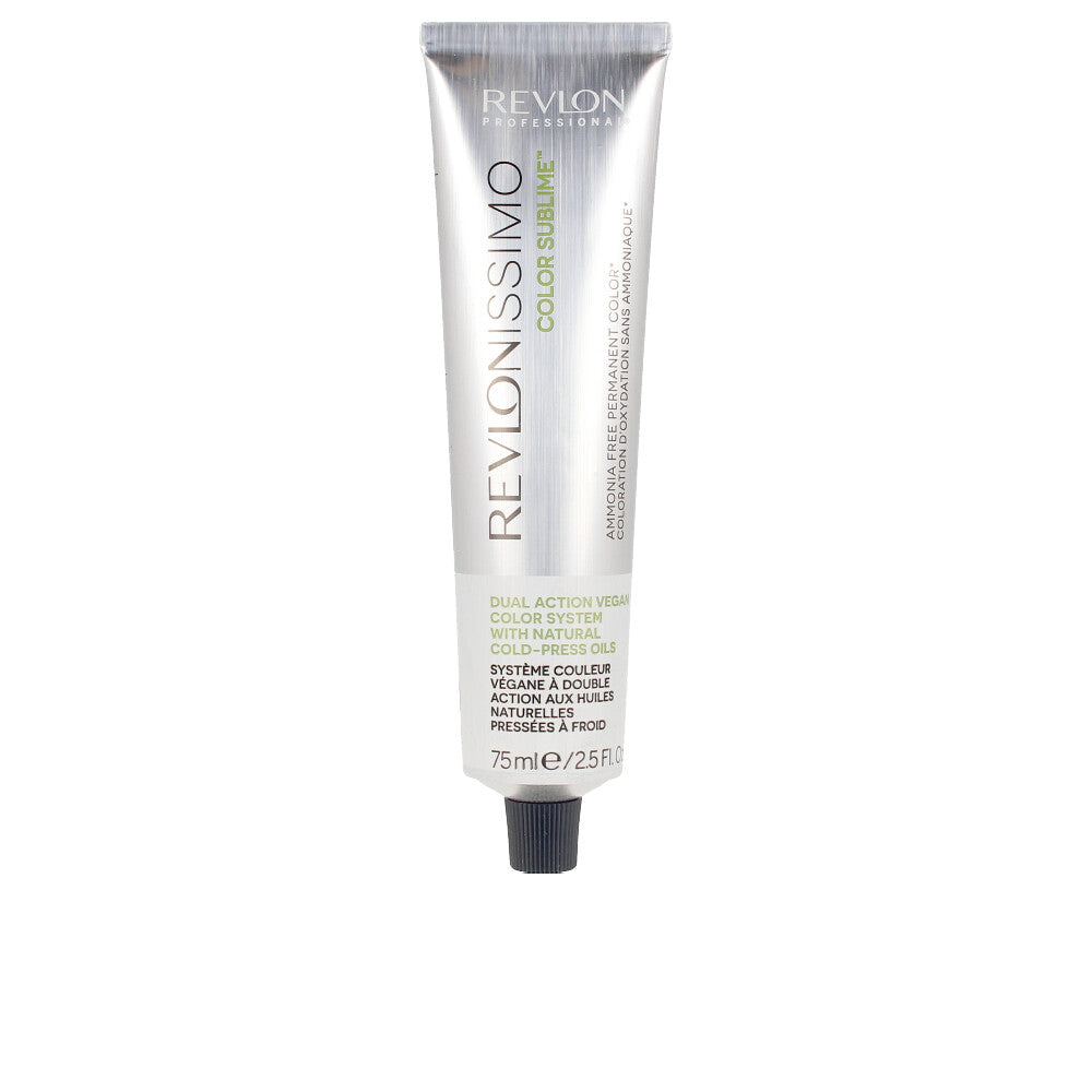 75 ml tube of ammonia‑free permanent hair colour, shade 6 dark blonde, labelled unisex