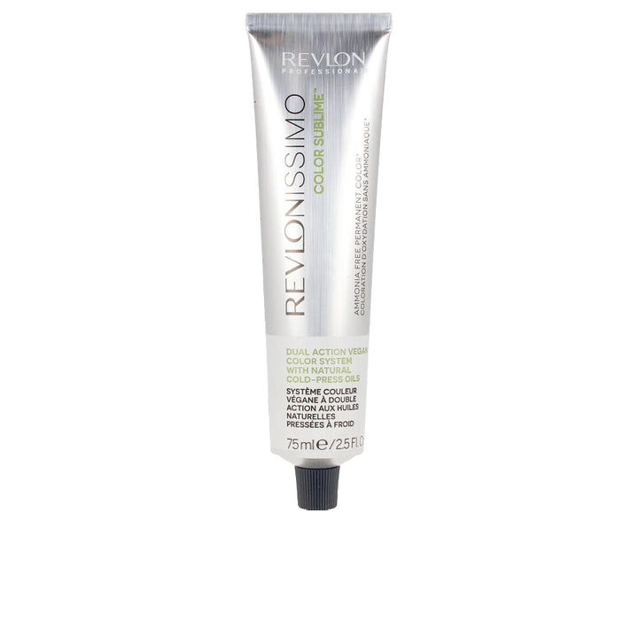 75 ml tube of ammonia‑free permanent hair colour, shade 6 dark blonde, labelled unisex