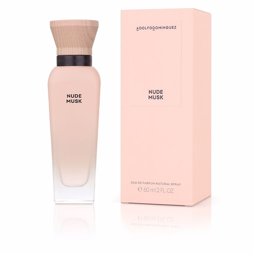 Refillable 120 ml Nude Musk eau de parfum bottle, floral musk fragrance