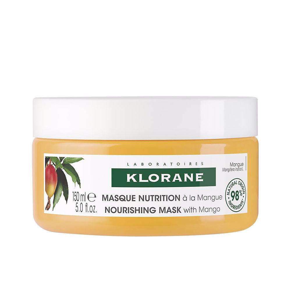 150 ml jar of nourishing mango seed butter hair mask for Unisex dry, damaged hair